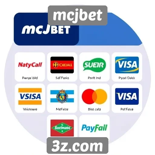 Opções de pagamento oferecidas pela mcjbet